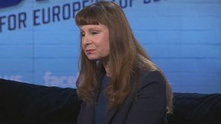 A radikális baloldali jelölt az Euronews vitaműsorában