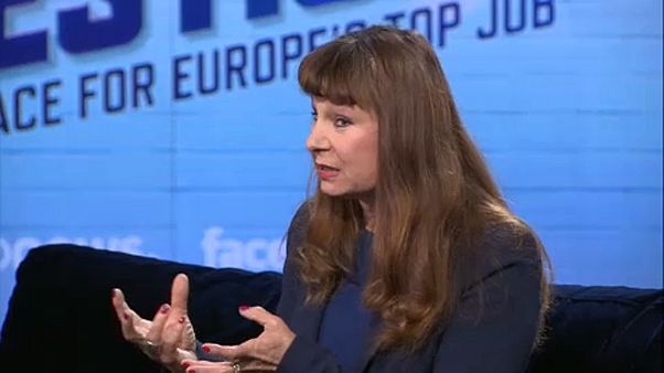 Bemutatkozik az Egyesült Európai Baloldal listavezetője, Violeta Tomic Bemutatkozik az Egyesült Európai Baloldal listavezetője, Violeta Tomic