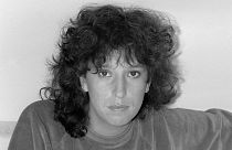 Portrait de la comédienne Anémone pris le 03 février 1982 à Paris.