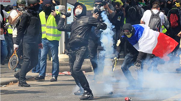 May Day protests turn violent in Paris May Day protests turn violent in Paris