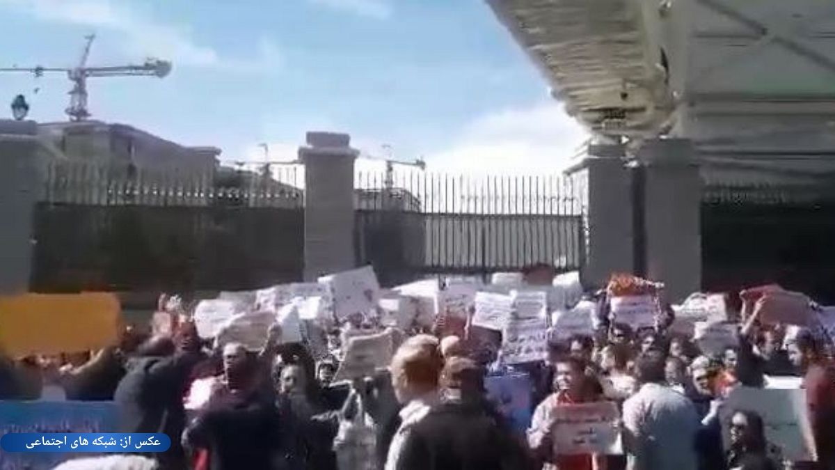 ده‌ها تن در تجمع روز جهانی کارگر مقابل مجلس ایران بازداشت شدند