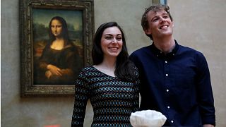 Couple win Airbnb competition for first overnight stay in the Louvre museum