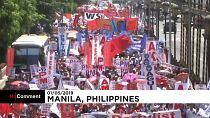 Filipinos comemoram Dia do Trabalhador