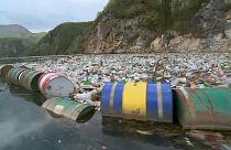 Bosnian rivers, once crystal-clear, now full of rubbish due to neglect