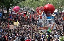 International Workers' Day: Europe marks May Day as Paris march turns violent