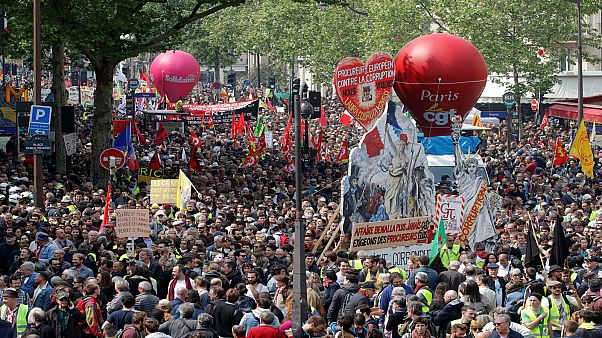 International Workers' Day: Europe marks May Day as Paris march turns violent International Workers' Day: Europe marks May Day as Paris march turns violent
