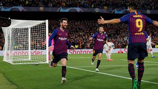 گام بلند بارسلونا به سوی فینال لیگ قهرمانان اروپا