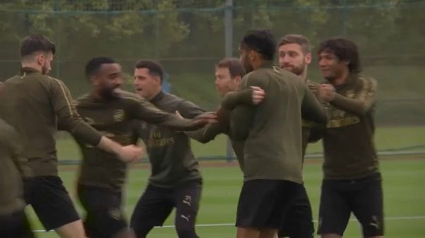 Erstes Halbfinale der Europa League: Arsenal gegen Valencia Erstes Halbfinale der Europa League: Arsenal gegen Valencia
