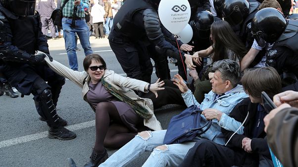 Ρωσία: Πρωτομαγιά με συλλήψεις Ρωσία: Πρωτομαγιά με συλλήψεις