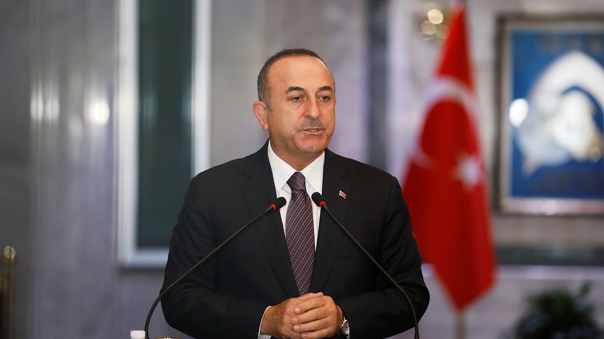 وزير الخارجية التركي مولود جاويش أوغلو/بغداد/28 أبريل 2019
