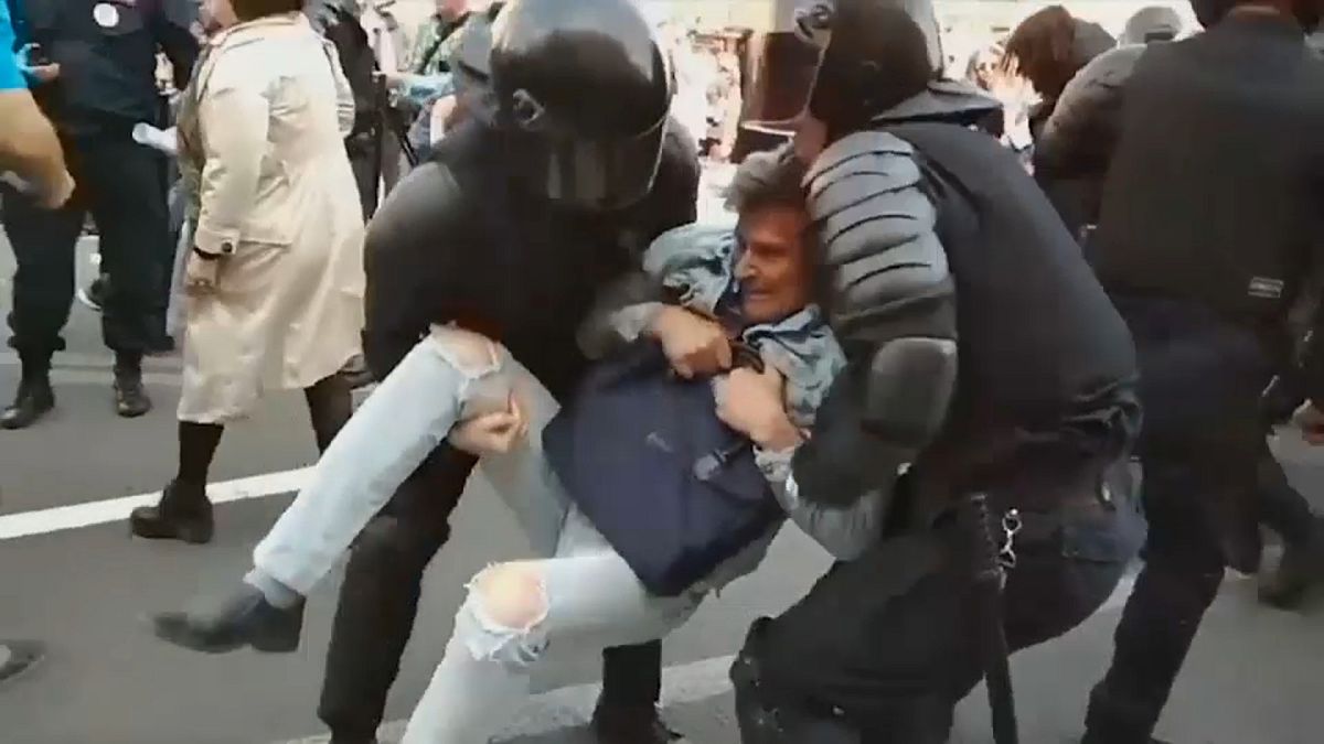 Mai-Demonstrationen in Russland