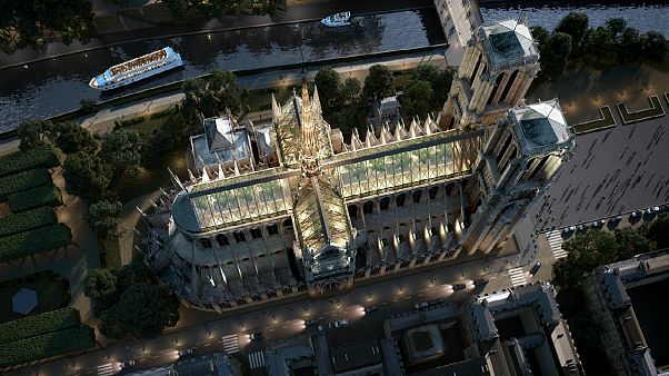 'Eski mi, yeni mi?' tartışması: Notre Dame'ın yeniden inşası için öne çıkan 11 farklı proje 'Eski mi, yeni mi?' tartışması: Notre Dame'ın yeniden inşası için öne çıkan 11 farklı proje