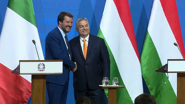 Salvini busca en Hungría la alianza con Orbán Salvini busca en Hungría la alianza con Orbán