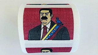 فروش دستمال توالت منقش به تصویر نیکلاس مادورو بر روی اینترنت