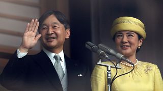 Japan's new emperor makes first public appearance