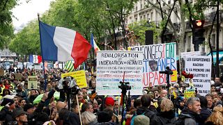 Demonstration in Paris, France, May 4, 2019