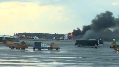 Tűz ütött ki egy orosz szuperjeten