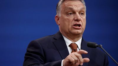 Orbán Viktor beszél