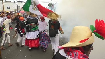 Mexicans re-enact victory over France celebrated as Cinco de Mayo