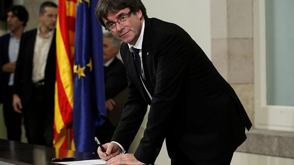 Tribunal permite a Puigdemont candidatar-se às europeias Tribunal permite a Puigdemont candidatar-se às europeias