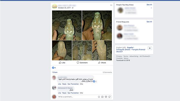 Su Facebook fiorente traffico di opere d'arte da Siria e Medio Oriente, anche "su ordinazione" Su Facebook fiorente traffico di opere d'arte da Siria e Medio Oriente, anche "su ordinazione"