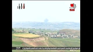 التلفزيون السوري: قوات الأسد تشن غارات على شمال حماة