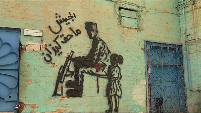 Graffiti represents political struggles for Sudanese artists