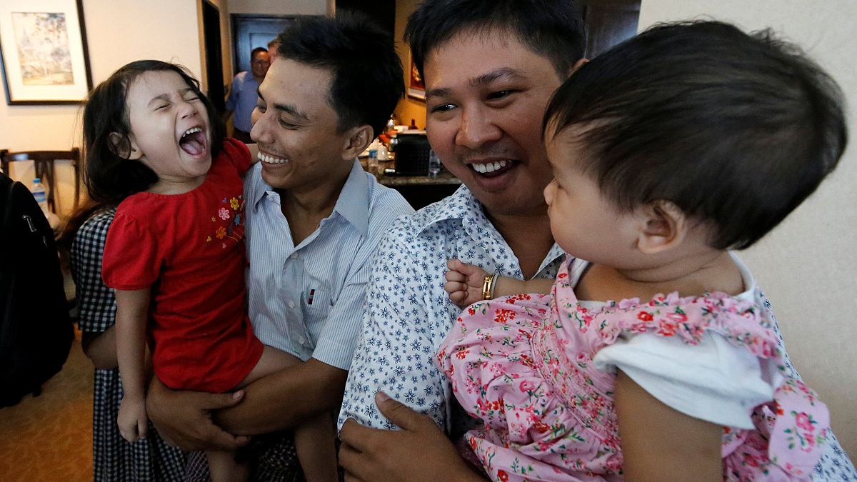 Myanmar yönetimi 6500 kişi için af ilan etti; Reuters'in iki muhabiri serbest bırakıldı