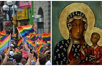 زن لهستانی به اتهام تلفیق تصویر «مریم مقدس» با پرچم همجنسگرایان بازداشت شد