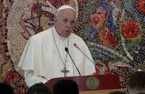 Le pape François vante la "mosaïque" des cultures en Macédoine du Nord