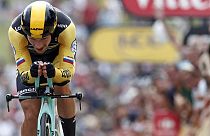 Primož Roglič, uno dei favoriti del Giro d'Italia