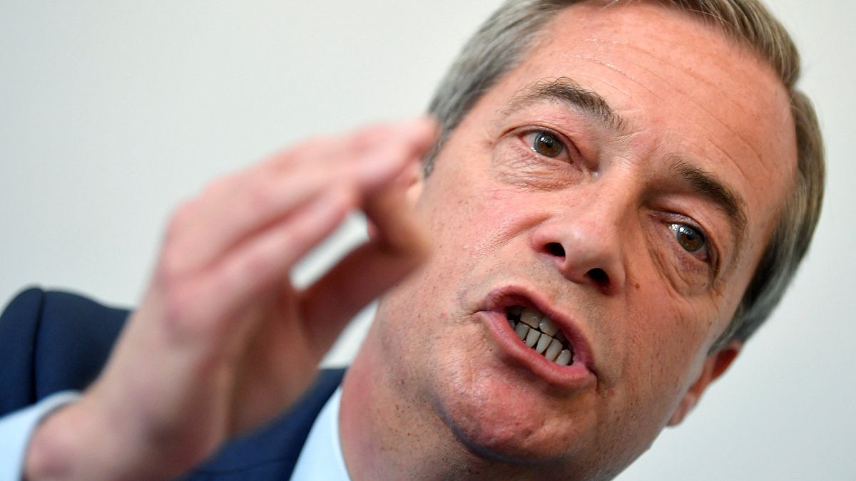 Nigel Farage: 'We'd deserve a seat at Brexit negotiating table if we win EU elections'
