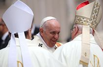 Nordmazedonien: Papst-Messe vor 15.000 Gläubigen