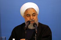 الرئيس الإيراني محمد حسن روحاني