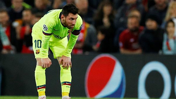 Leo Messi: niente Champions. Leo Messi: niente Champions.