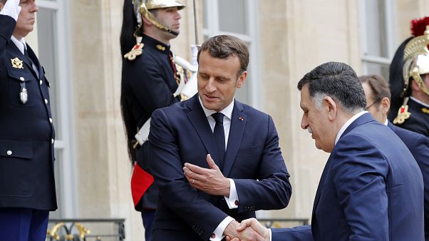 Libyens Regierung(en): al-Sarradsch zu Gast in Paris Libyens Regierung(en): al-Sarradsch zu Gast in Paris