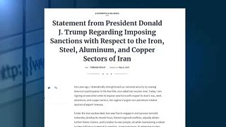 Donald Trump impone nuevas sanciones a Irán por su postura ante el acuerdo nuclear