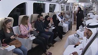 شاهد: افتتاح أول خط مترو في قطر