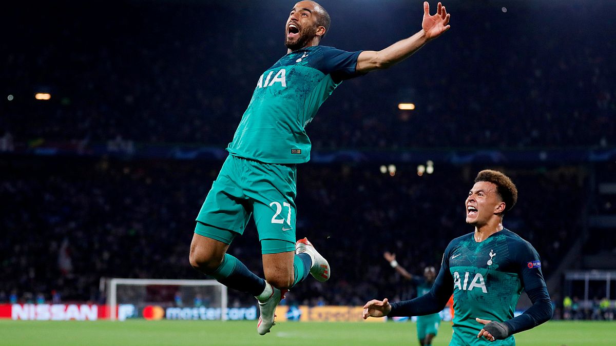 Tottenham beat Ajax to set up an all-English Champions League final with Liverpool 