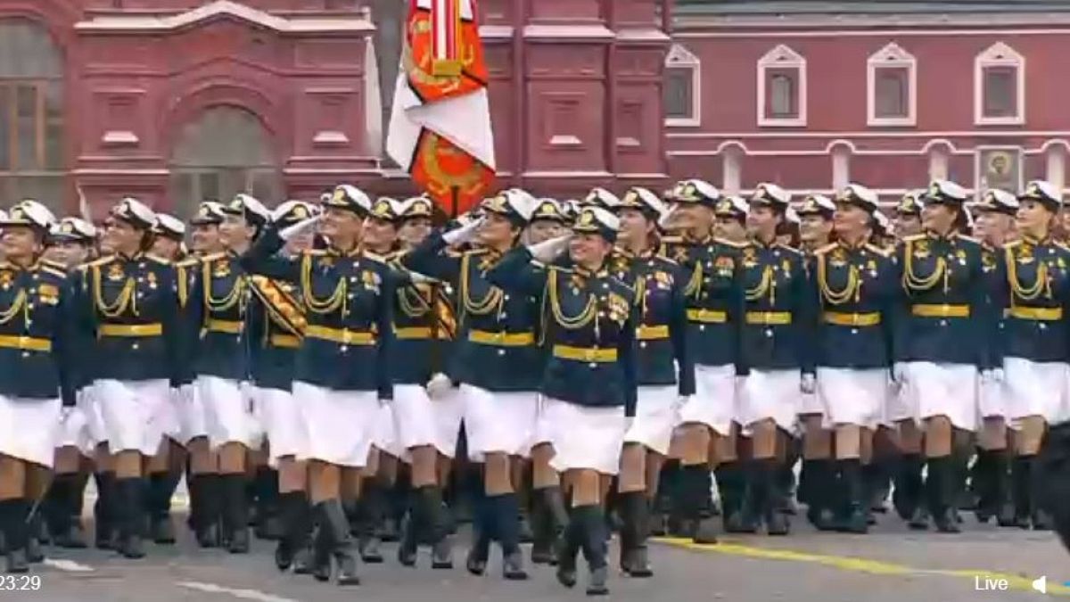 Watch: Russia marks World War Two victory day with huge parade in Red Square