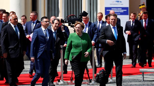 Líderes europeus em Sibiu Líderes europeus em Sibiu