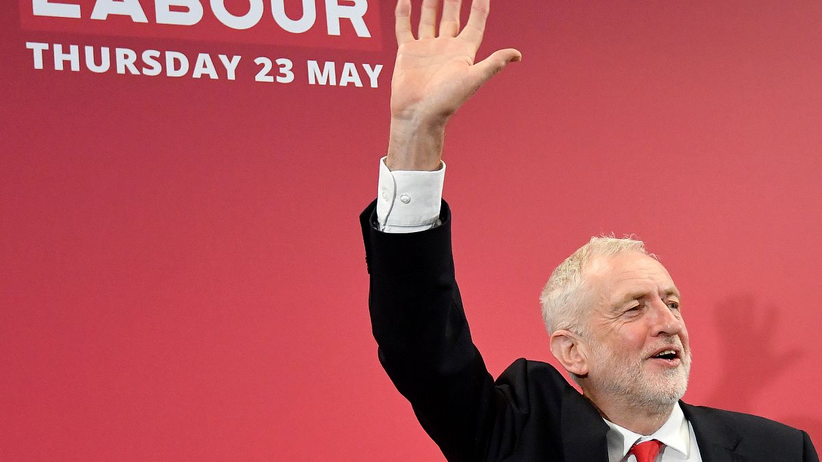 Labour-Chef Jeremy Corbyn während der Wahlkampfveranstaltung
