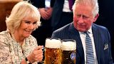 Beer and a boogie for Prince Charles and Camilla in Munich