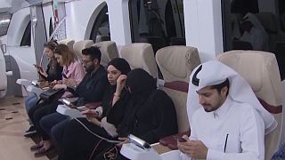 Video | Katar'ın başkenti Doha'da ülkenin ilk metrosu açıldı