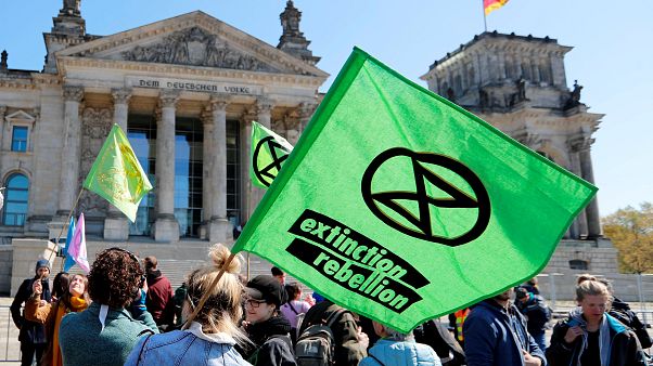 Klímatüntetés Berlinben Klímatüntetés Berlinben