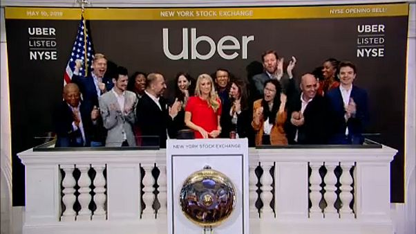 Spektakel an der Wall Street: Fahrdienstvermittler Uber geht an die Börse Spektakel an der Wall Street: Fahrdienstvermittler Uber geht an die Börse