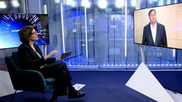 Oriol Junqueras: "In carcere per aver difeso la democrazia" Oriol Junqueras: "In carcere per aver difeso la democrazia"