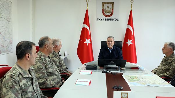 Hulusi Akar: Suriye'deki rejim güçleri İdlib'de Astana Süreci sınırlarına çekilmeli Hulusi Akar: Suriye'deki rejim güçleri İdlib'de Astana Süreci sınırlarına çekilmeli