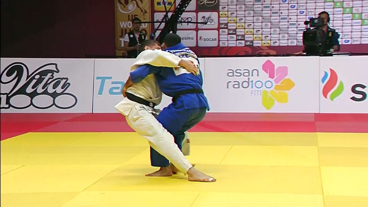 Bakü Judo Grand Slam: İlk gün nefes kesen maçlara sahne oldu 