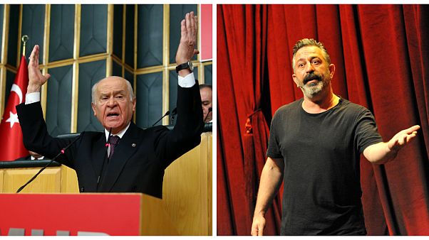 Bahçeli: Cem Yılmaz'ı bundan sonra sevemem, 'önce bir elbiseni değiştir' derim Bahçeli: Cem Yılmaz'ı bundan sonra sevemem, 'önce bir elbiseni değiştir' derim